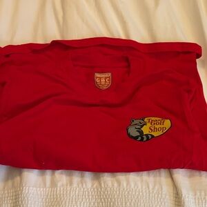 Red Trash Golf t Shirt